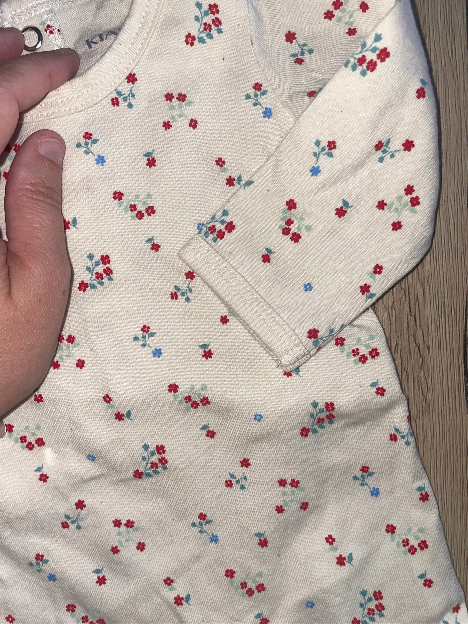 Nieuwe pyjama 1 maand 56 cm Kiabi – photo 2